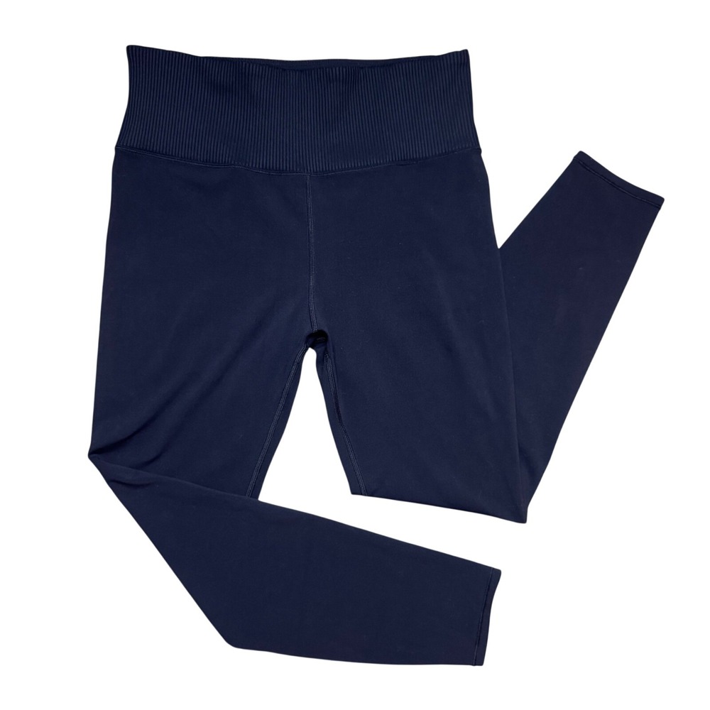 VUORI Women's Black Leggings Size Large High Rise 7/8 Athletic Yoga Pants